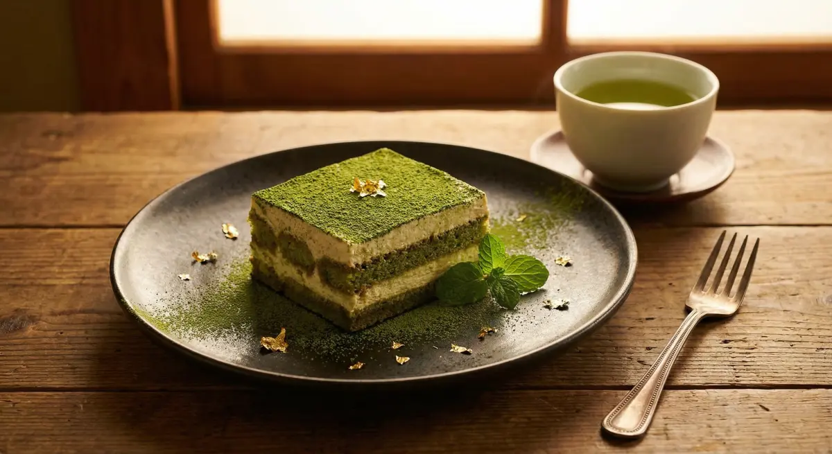抹茶提拉米苏 - 创意甜品
